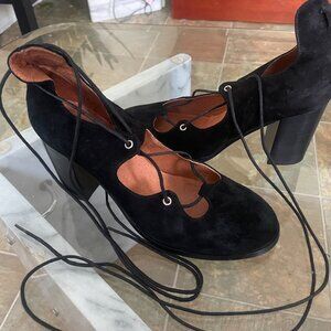 Jonak suede heels